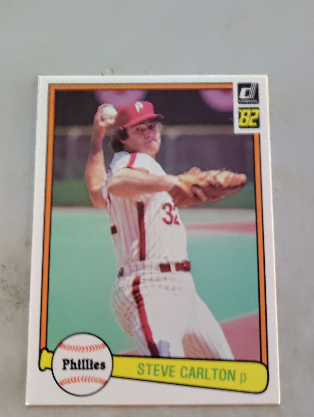 Steve Carlton 1982 Donruss #42 Philadelphia Phillies Baseball Card
